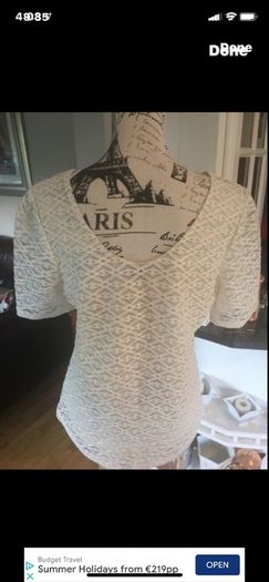 Designer Top Coakley Size 14