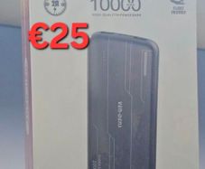 Power Bank Latest Ven dens VD-PB036 10000mAh 2A Fast charging high quality portable lightweight design In Black Colour.