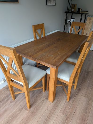 Table and chairs