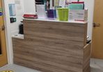 reception desk