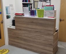 reception desk