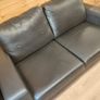FREE!  2 Seat Leather Sofa - Collection Only this Weekend. Image 2