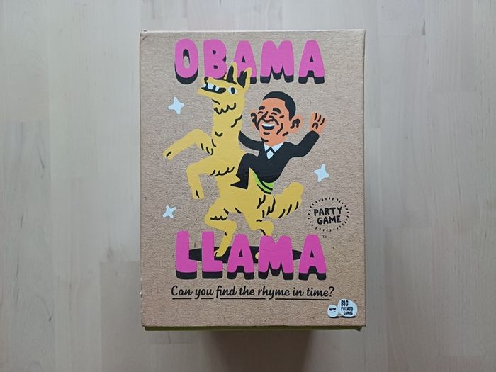 Obama Llama Family Party Card Game 2015