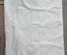 Spanish lace curtain size centimetres 140 across.190 length.  Brand new.