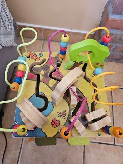 Zany zoo activity cube