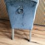 Grey wing back chairs Image 4