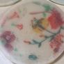 Vintage GUCCI coasters flora and fauna acrylic set of 4 Genuine Rare Image 4