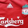 Liverpool Adidas Carlsberg football soccer jersey Mooney Size XL Image 6