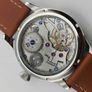 BARN OWL No. 01  Unique Mechanical Watch  Antique Enamel Dial with Real Gold Detailing Image 2