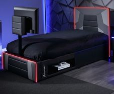 Xrocker single bed with TV stand