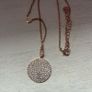 Absolute rose gold necklace and earrings Image 2