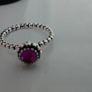 Pandora Style Birthstone Ring Image 3