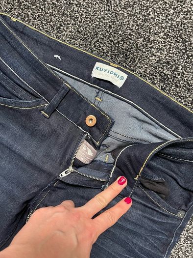skinny designer jeans long leg size 27