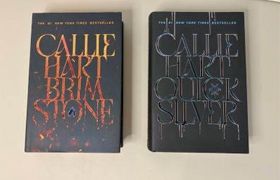 Callie Hart Brimstone and Quicksilver Metallic Sprayed Edges - Deluxe Editions Hardback