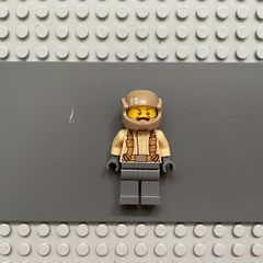 lego Star Wars sw0696 Resistance Trooper minifigure- Tan Jacket, Moustache