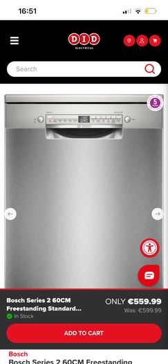 Bosch Serie 2 dishwasher