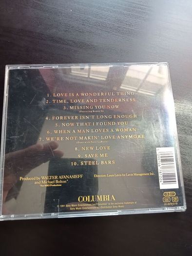 Michael Bolton - Time Love and Tenderness CD