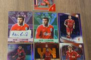 Topps Liverpool Bundle All Numbered, Short Prints &amp; Autos 7 CARDS IN TOTAL