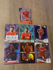 Topps Liverpool Bundle All Numbered, Short Prints & Autos 7 CARDS IN TOTAL