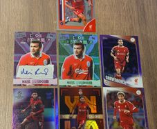 Topps Liverpool Bundle All Numbered, Short Prints & Autos 7 CARDS IN TOTAL