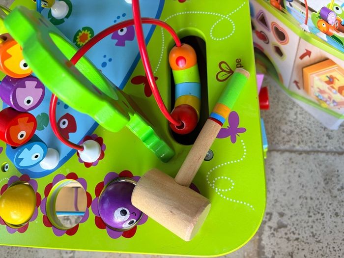 Hape Country Critters Wooden Activity Cube