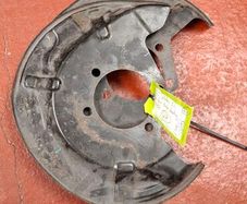 Nissan Qashqai rear brake plates.