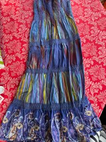 strapless long dress
