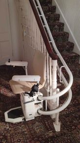 Curved Infinity Stairlift