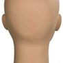 Afro Training Head Cosmetology Mannequin Head Bald Manikin head for Wigs Making Wig Display Hat Display Glasses Display with Free Clamp (FREE POSTAGE) Image 3