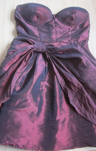 ' Twenty One ' Strapless metallic dress size small