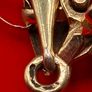 9ct yellow gold spinning fob necklace Image 5