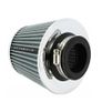 Universal Car Air Filter Includes 4 Adapters 60mm 65mm 70mm 77mm Gray Color Image 2