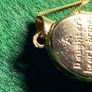 9k gold Daughter Locket with chain Image 5