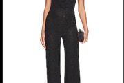 Bershka glitter jumpsuit