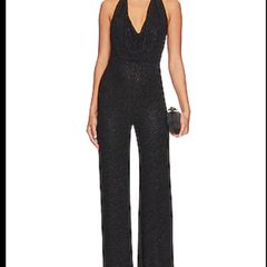 Bershka glitter jumpsuit