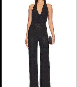 Bershka glitter jumpsuit