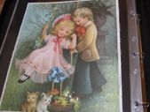Silk unframed picture