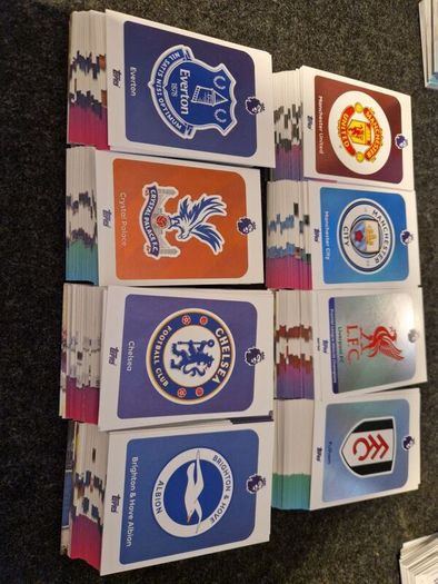 Topps Premier League Trading Cards all clubs