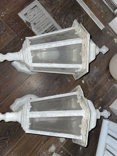 Set of Outdoor Wall Lanterns