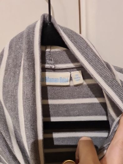Jojo Maman Bebe maternity and nursing cardigan