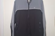 mens CALLAWAY golf top full zip track top windbreaker water resistant size Small