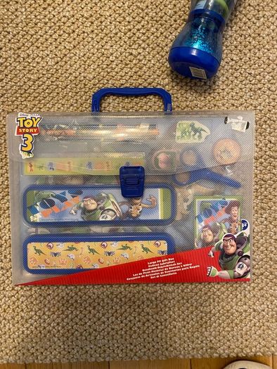 toy story rucksack / bottle and stationary set