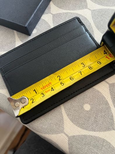 Tudor Watch Leather Credit Card Holder