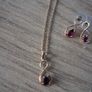 necklace  and earrings Image 3