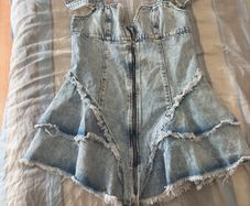 denim dress