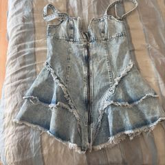 denim dress