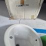 New Fine China/Porcelain Bathroom sink, mono tap configuration, 55x46cm Image 2