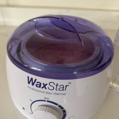Wax pot and oils.