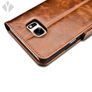 Samsung Note 7 Vintage Oil Wax Leather Folio Case Image 10