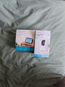 Smart Security Bundle - Amazon Echo Show 5 (3rd Gen) + EZVIZ TY1 2K Smart Camera